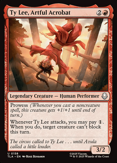 Ty Lee, Artful Acrobat | Inglés | NM | TLA