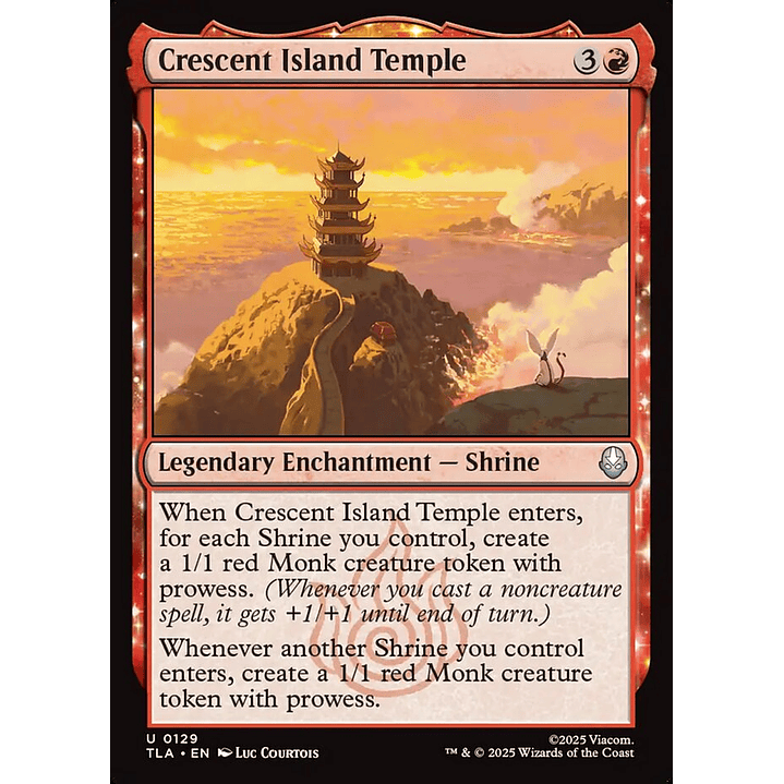 Crescent Island Temple | Inglés | NM | TLA 1