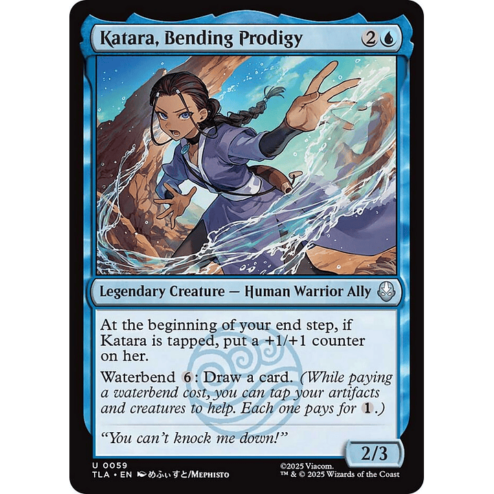 Katara, Bending Prodigy | Inglés | NM | TLA 1
