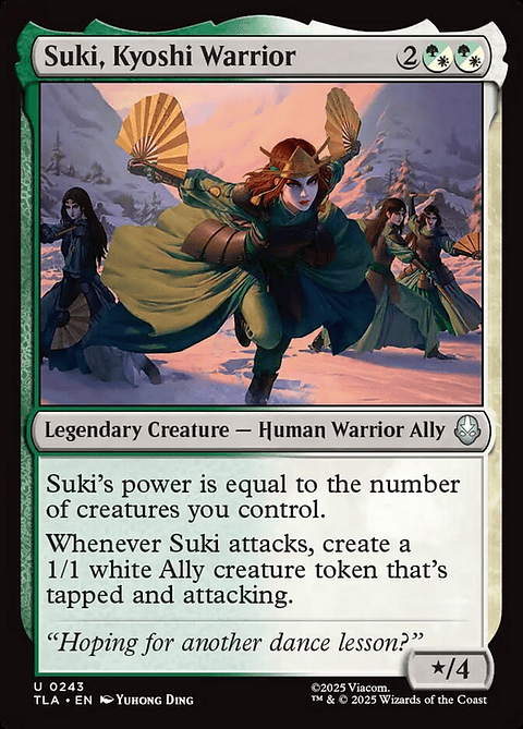 Suki, Kyoshi Warrior | Inglés | NM | TLA