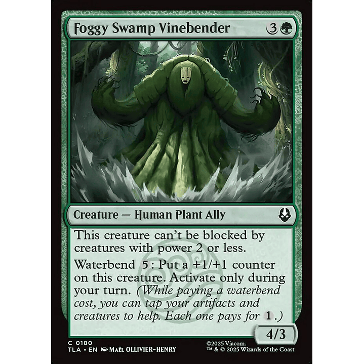 Foggy Swamp Vinebender (foil) | Inglés | NM | TLA 1
