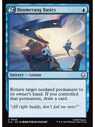 Boomerang Basics | Inglés | NM | TLA