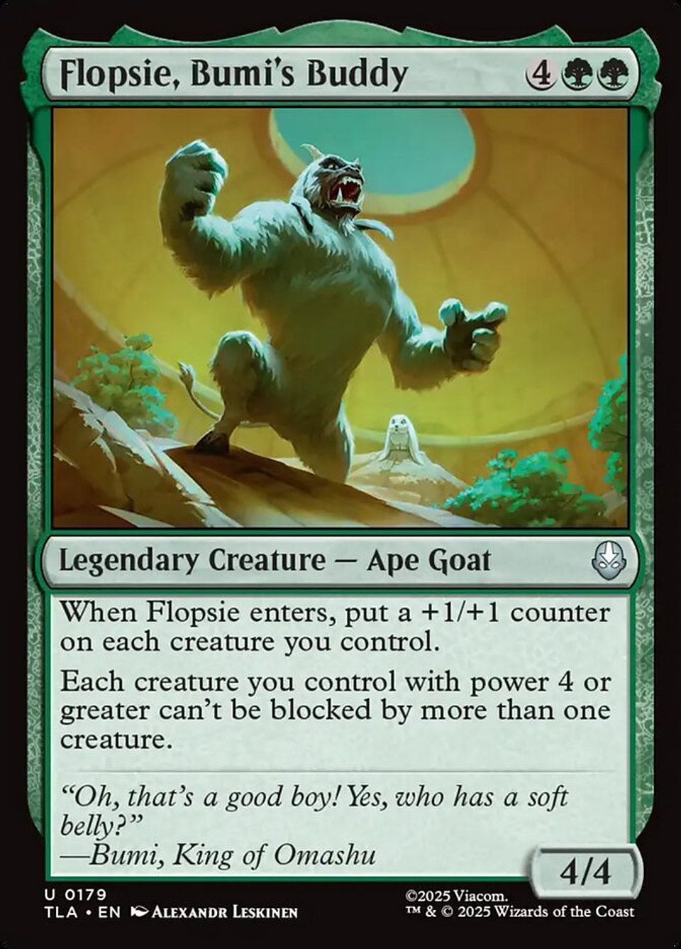 Flopsie, Bumi's Buddy (foil) | Inglés | NM | TLA 1