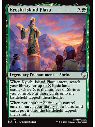 Kyoshi Island Plaza (foil) | Inglés | NM | TLA