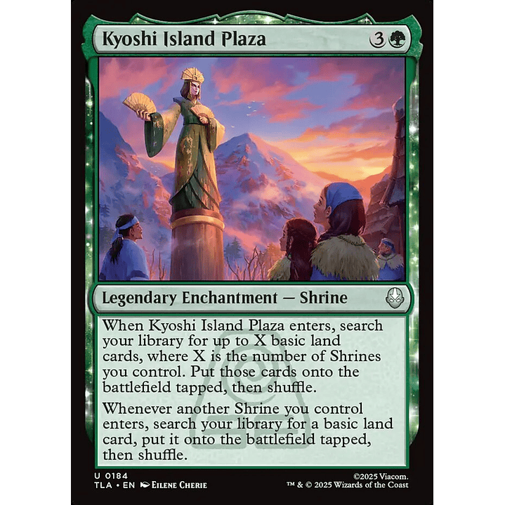 Kyoshi Island Plaza (foil) | Inglés | NM | TLA 1