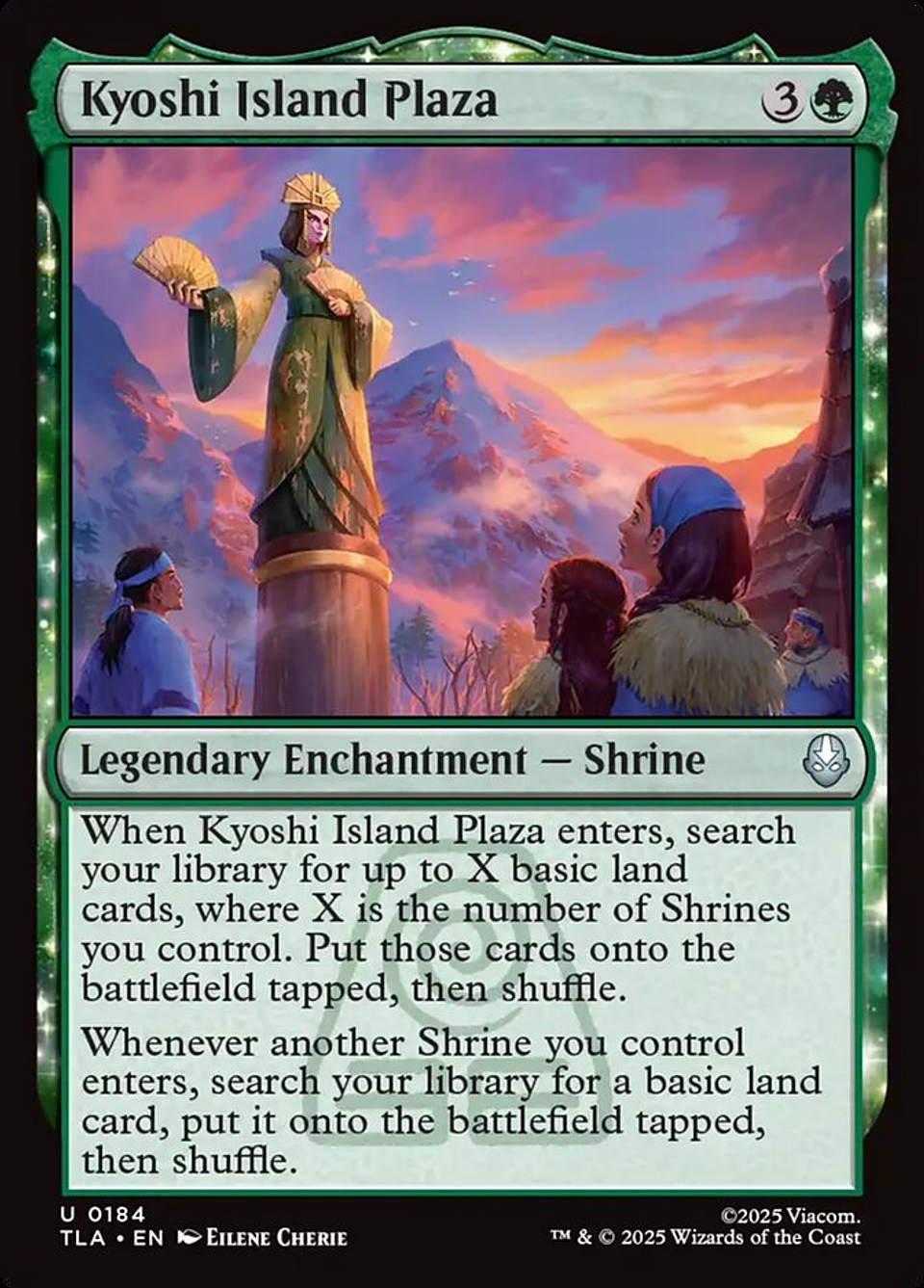 Kyoshi Island Plaza (foil) | Inglés | NM | TLA 1