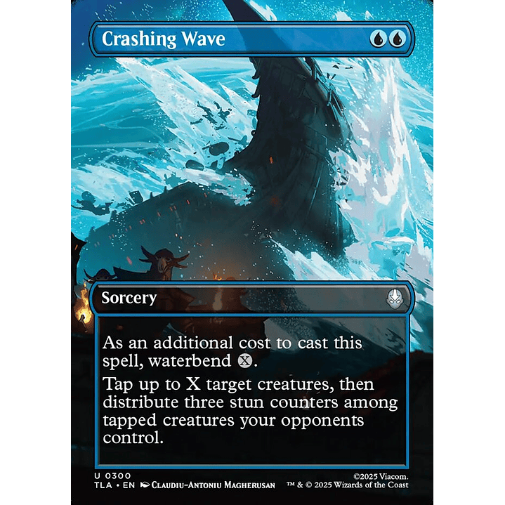 Crashing Wave (Borderless) | Inglés | NM | TLA 1