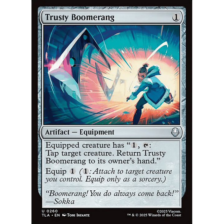 Trusty Boomerang | Inglés | NM | TLA 1