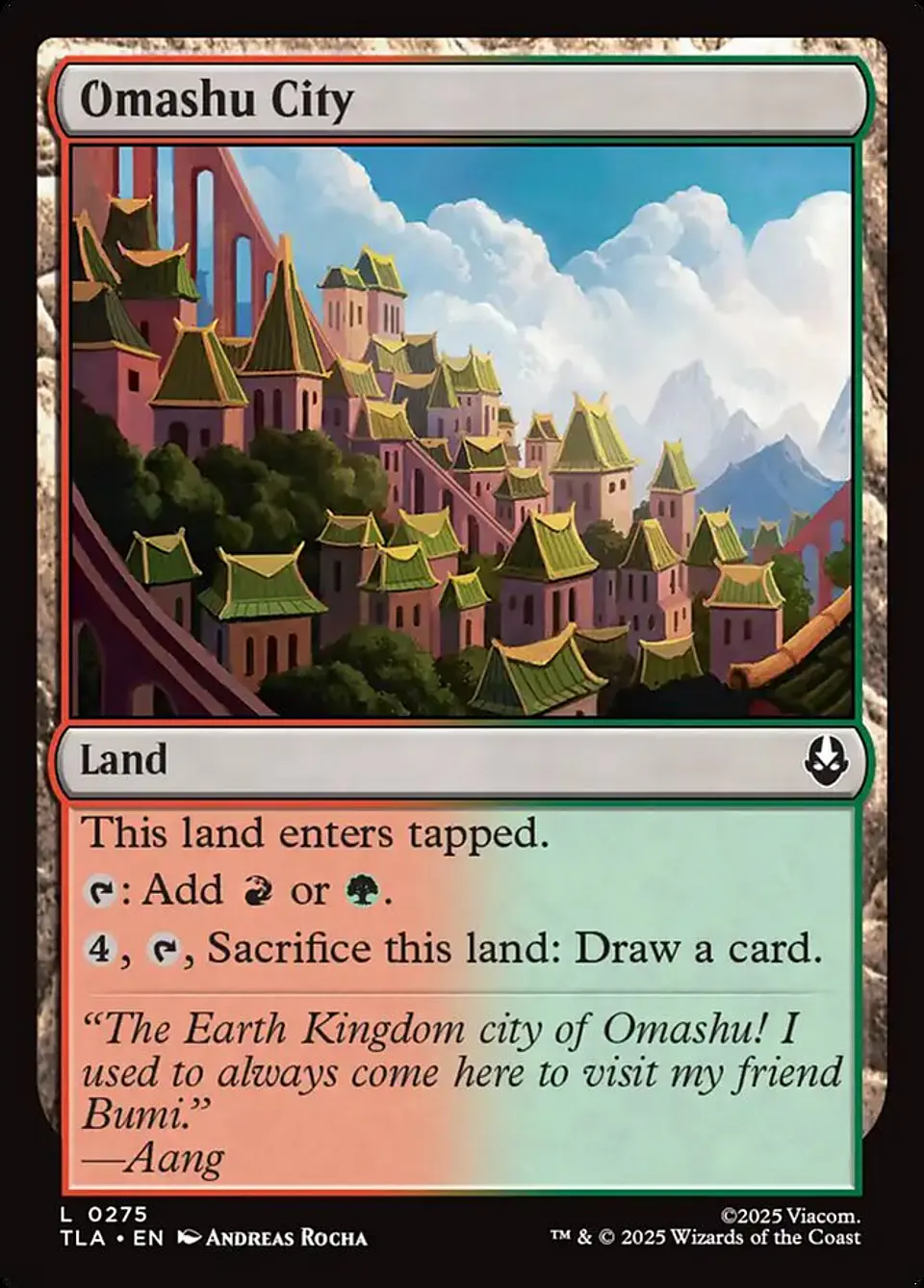 Omashu City (foil) | Inglés | NM | TLA 1