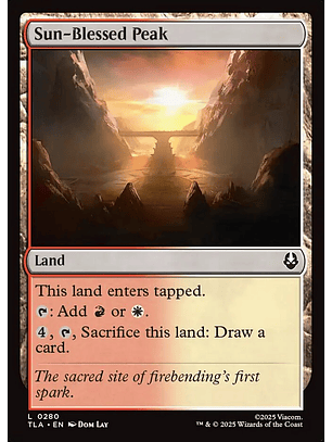 Sun-Blessed Peak | Inglés | NM | TLA