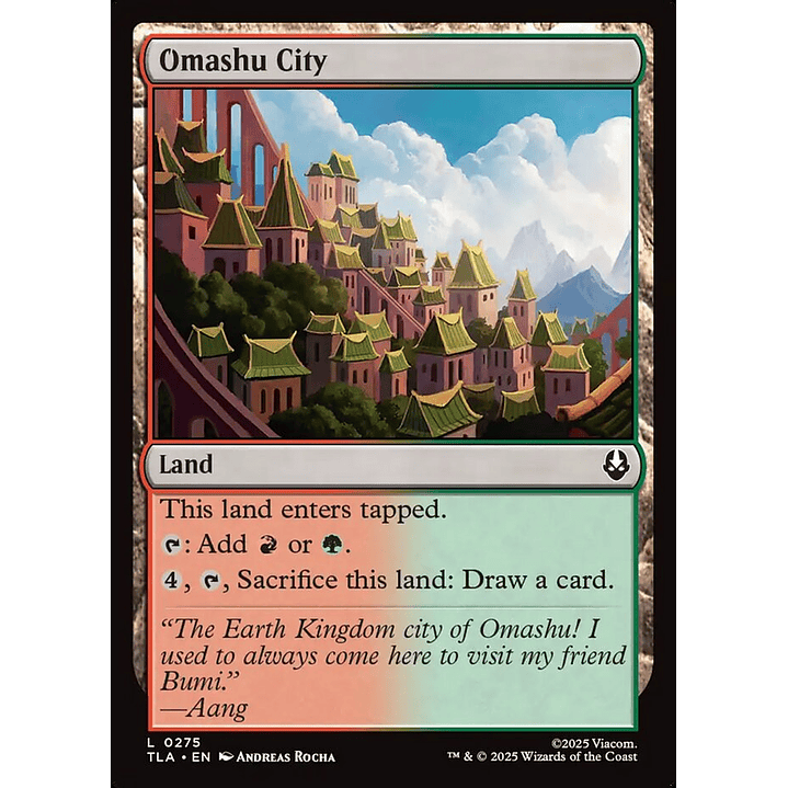 Omashu City | Inglés | NM | TLA 1