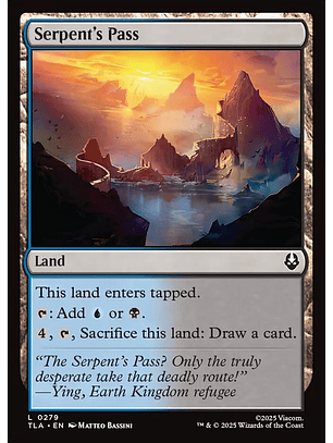 Serpent's Pass | Inglés | NM | TLA