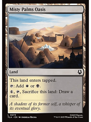 Misty Palms Oasis (foil) | Inglés | NM | TLA