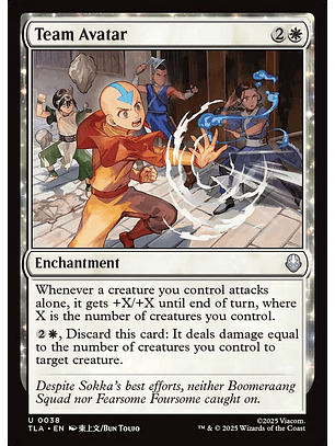 Team Avatar (foil) | Inglés | NM | TLA