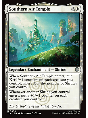 Southern Air Temple (foil) | Inglés | NM | TLA