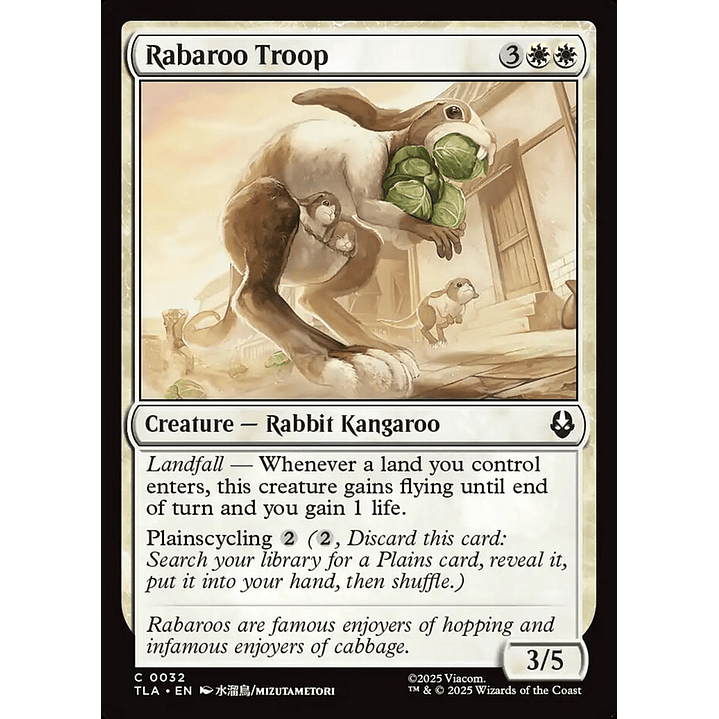 Rabaroo Troop | Inglés | NM | TLA 1