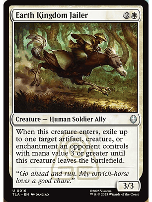 Earth Kingdom Jailer | Inglés | NM | TLA