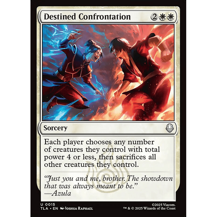 Destined Confrontation | Inglés | NM | TLA 1