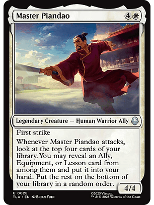 Master Piandao | Inglés | NM | TLA