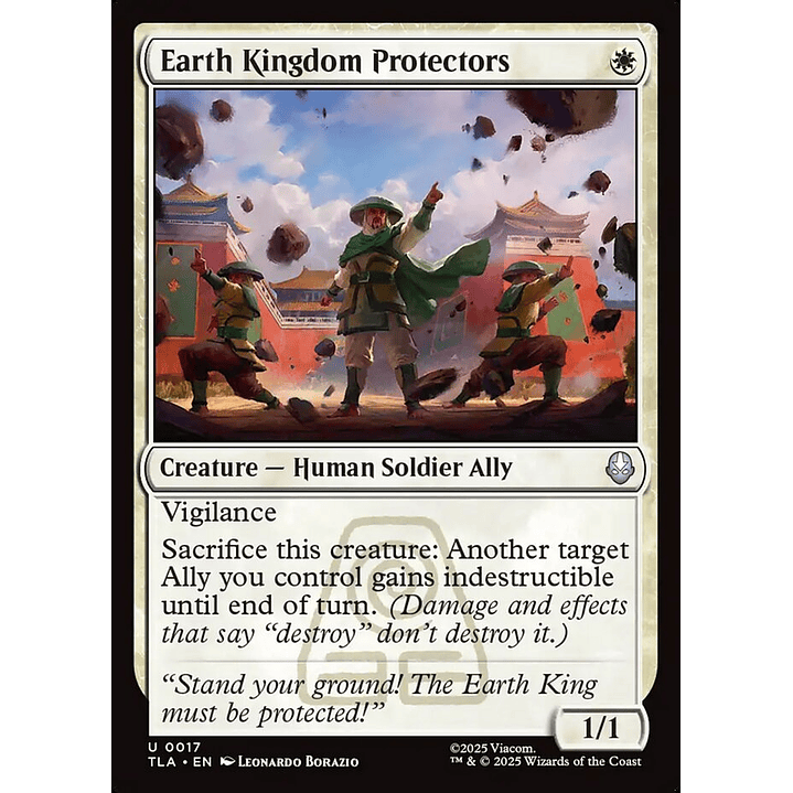 Earth Kingdom Protectors | Inglés | NM | TLA 1