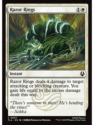 Razor Rings (foil) | Inglés | NM | TLA