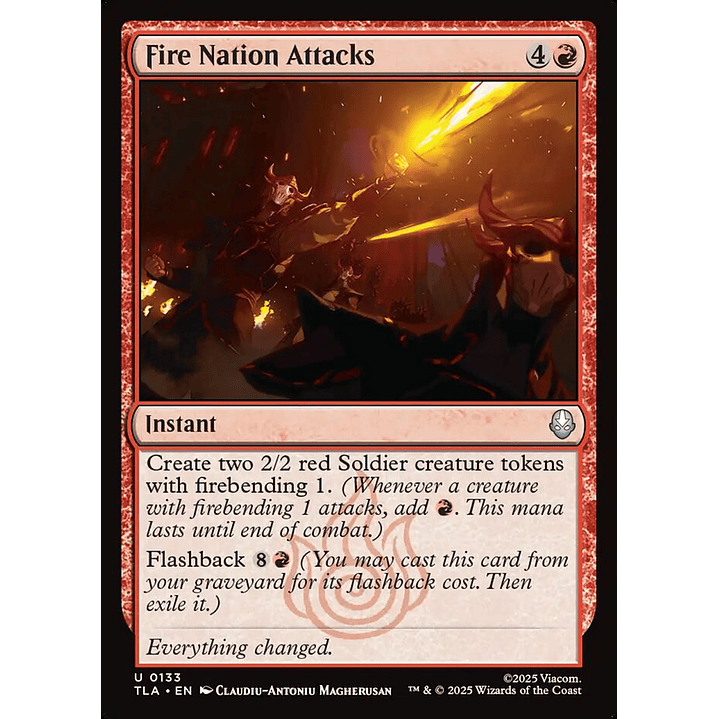 Fire Nation Attacks (foil) | Inglés | NM | TLA 1