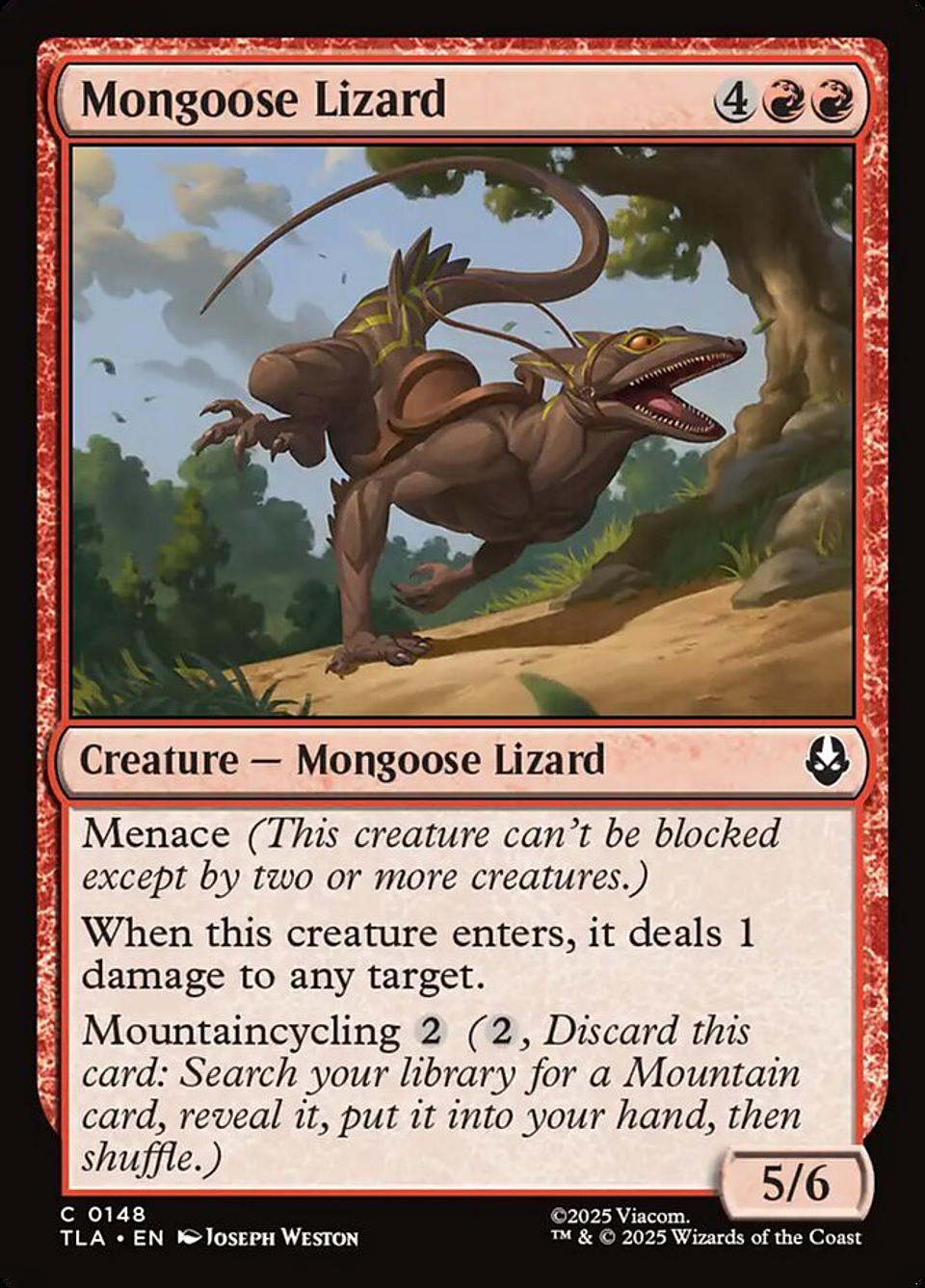Mongoose Lizard (foil) | Inglés | NM | TLA 1
