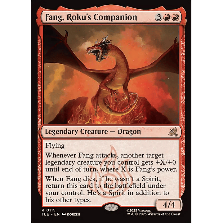 Fang, Roku's Companion | Inglés | NM | TLE 1