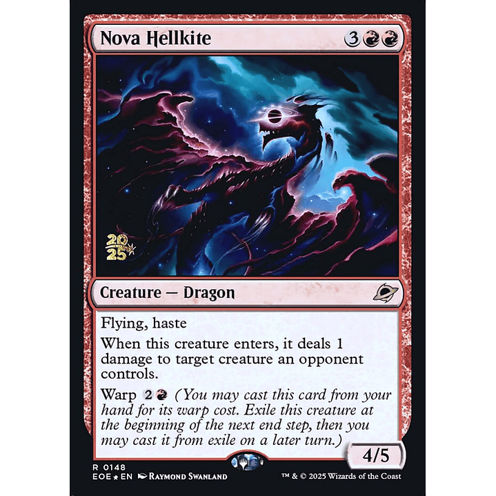 Nova Hellkite (Launch foil) | Inglés | NM | PEOE 1
