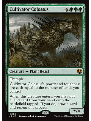 Cultivator Colossus | Inglés | NM | INR