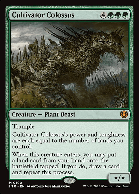 Cultivator Colossus | Inglés | NM | INR