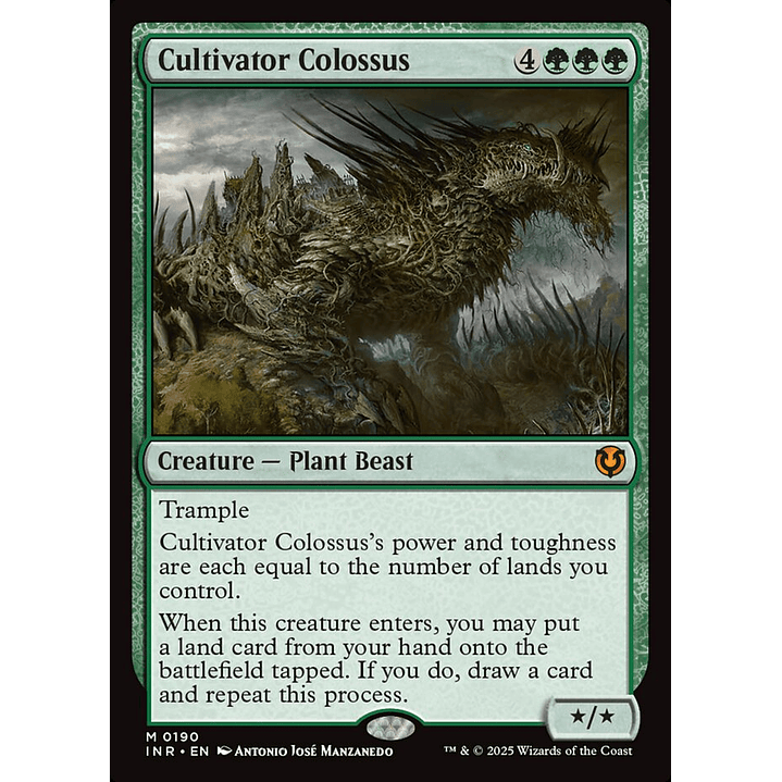 Cultivator Colossus | Inglés | NM | INR 1