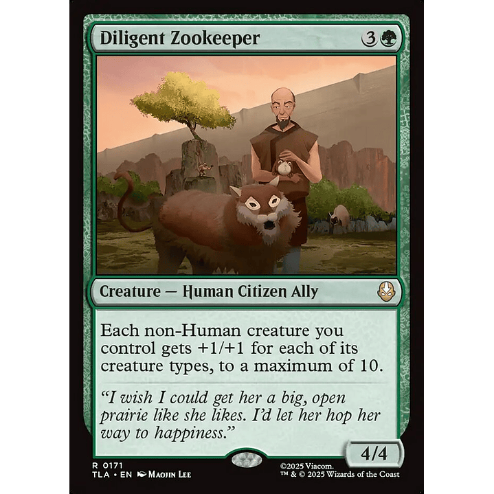 Diligent Zookeeper | Inglés | NM | TLA 1