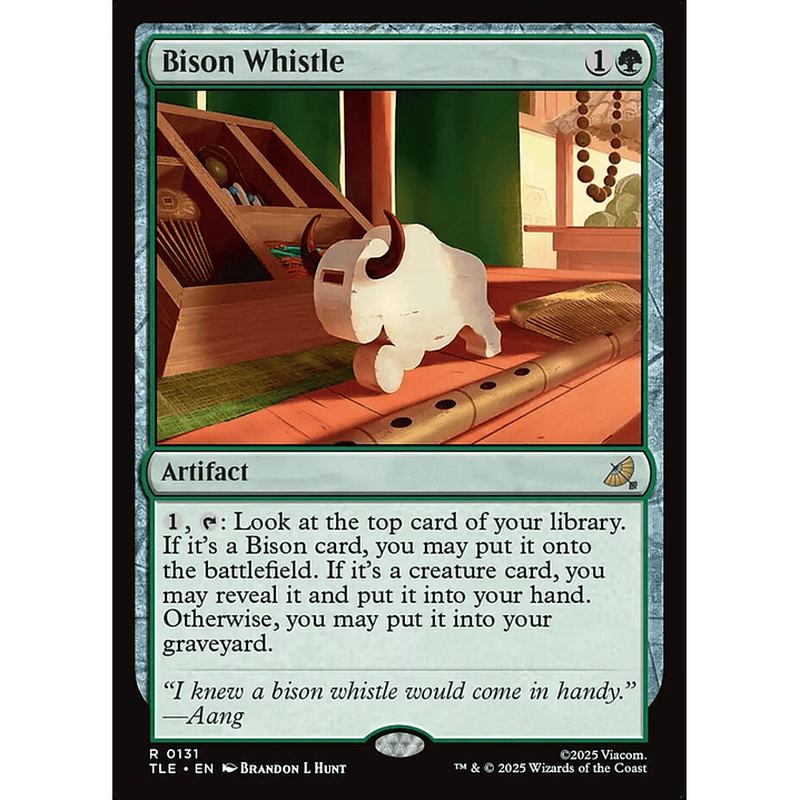 Bison Whistle | Inglés | NM | TLE 1