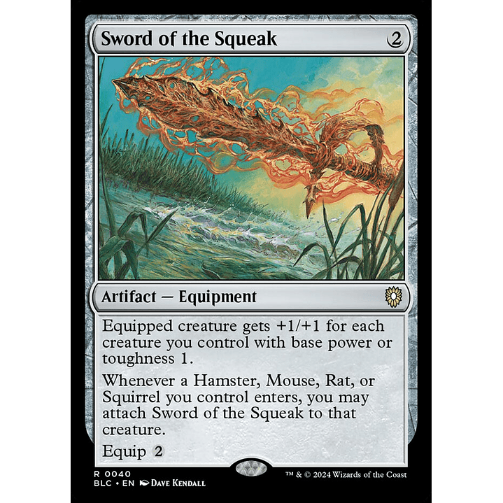 Sword of the Squeak | Inglés | NM | BLC 1