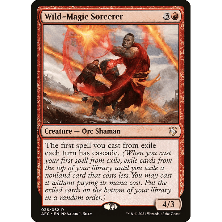 Wild-Magic Sorcerer | Español | NM | AFC 1