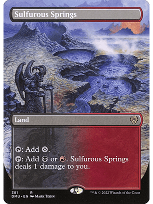 Sulfurous Springs (Borderless) | Español | EX | DMU