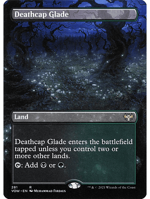 Deathcap Glade (Borderless) | Español | NM | VOW