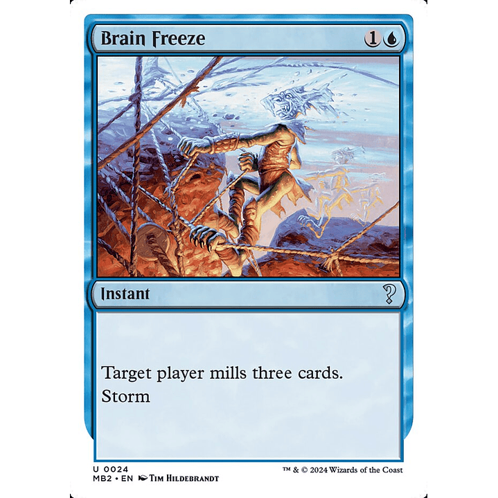 Brain Freeze | Inglés | NM | MB2 1