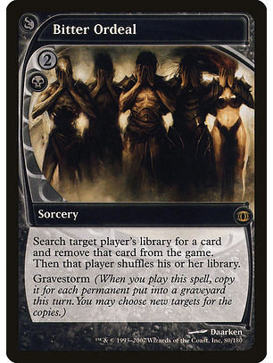 Bitter Ordeal | Inglés | NM | FUT