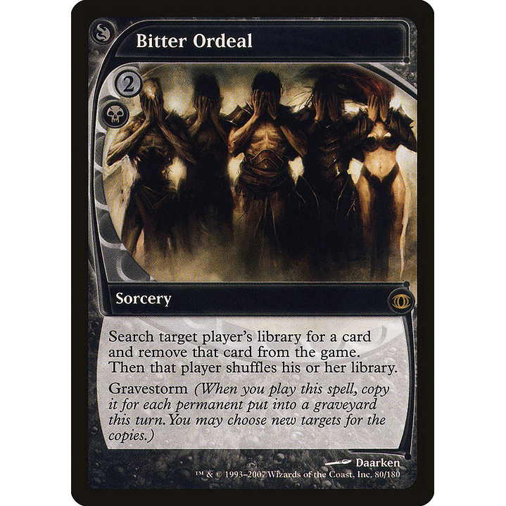 Bitter Ordeal | Inglés | NM | FUT 1