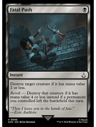 Fatal Push | Inglés | NM | ACR