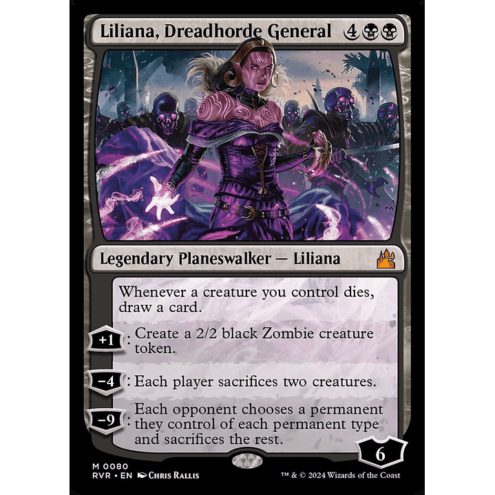 Liliana, Dreadhorde General | Inglés | NM | RVR 1