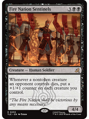 Fire Nation Sentinels (foil) | Inglés | NM | TLE