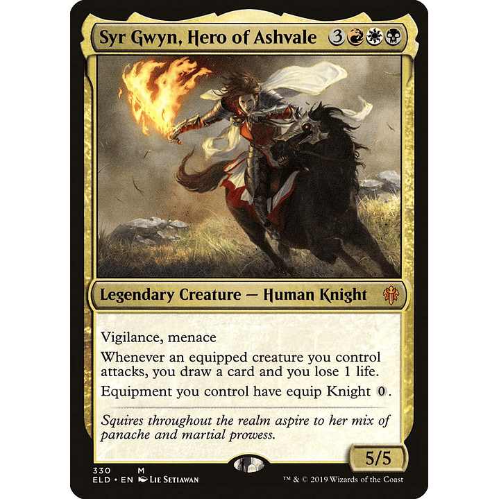Syr Gwyn, Hero of Ashvale | Inglés | NM | ELD 1