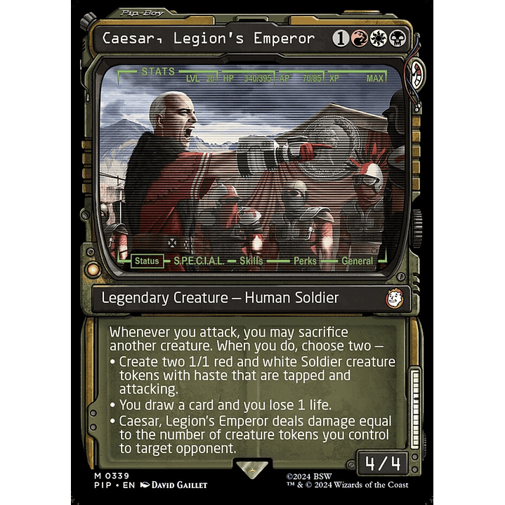 Caesar, Legion's Emperor (Showcase) | Inglés | NM | PIP 1