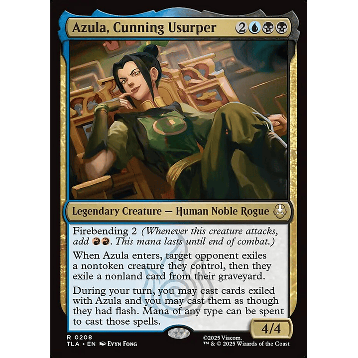 Azula, Cunning Usurper | Inglés | NM | TLA 1