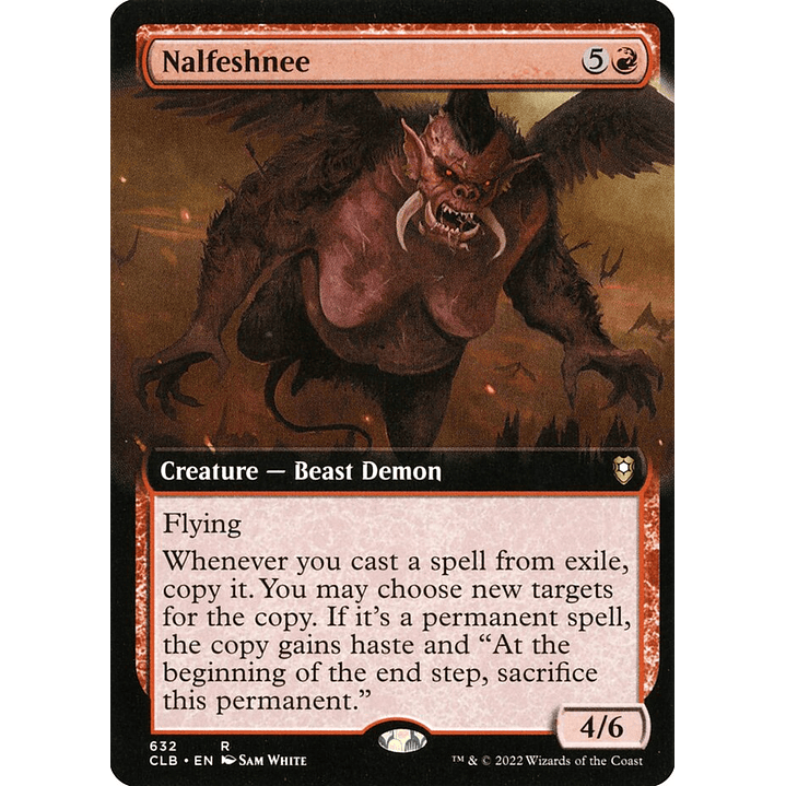 Nalfeshnee (Extended Art) | Inglés | NM | CLB 1
