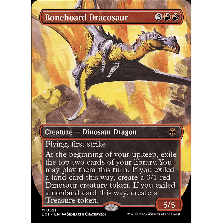 Bonehoard Dracosaur (Borderless) | Inglés | NM | LCI 1