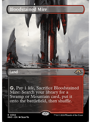 Bloodstained Mire (Borderless) | Inglés | NM | MH3